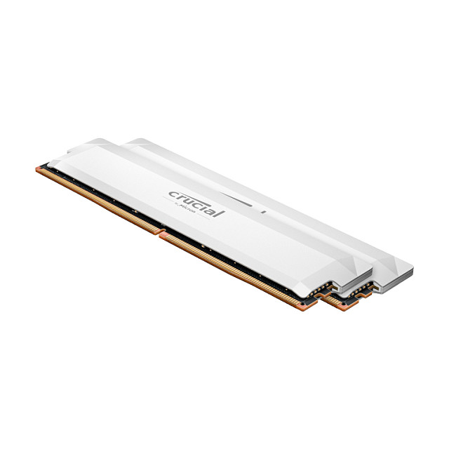 RAM CRUCIAL Crucial Pro OC Overclocking 32GB Kit (2X16GB) DDR5-6400 UDIMM CL38 White-13