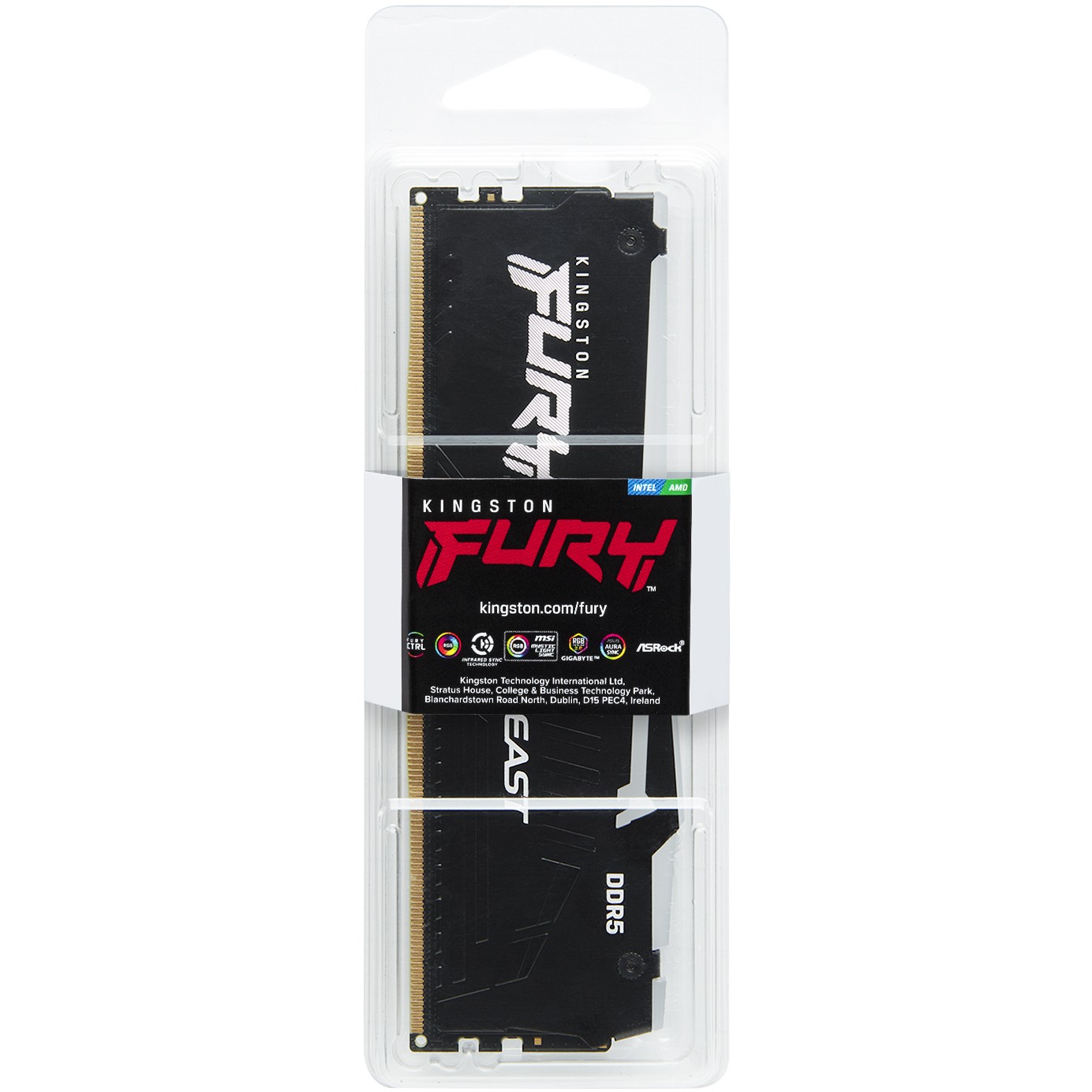 RAM KINGSTON FURY Beast 16GB (6000MT/s, DDR5, CL30, DIMM, RGB, EXPO)-13