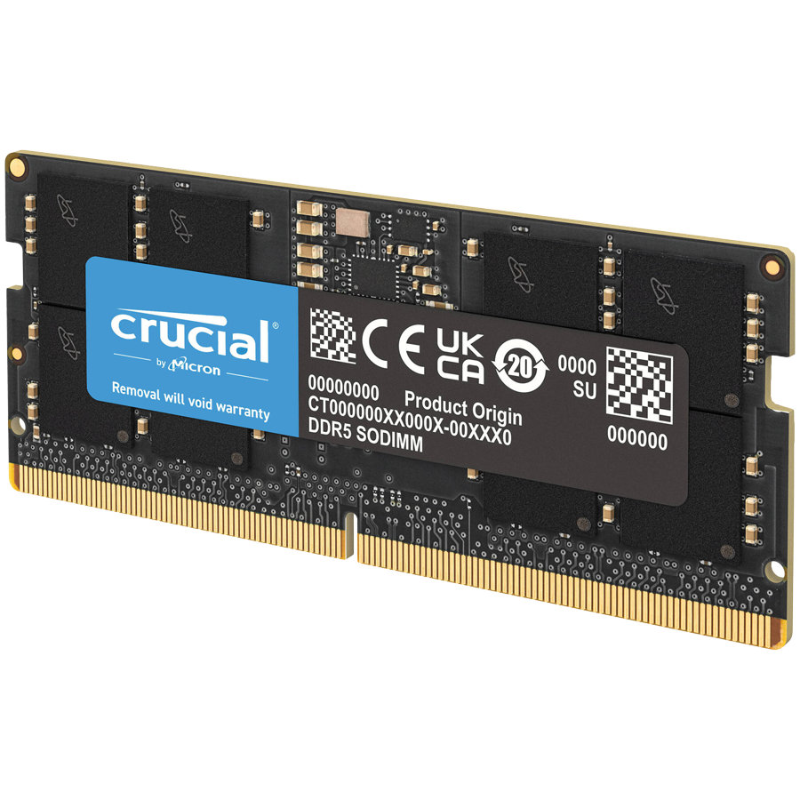 RAM CRUCIAL 24GB DDR5-5600 SODIMM CL46 (16gbit)