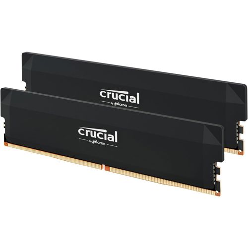 RAM CRUCIAL DRAM Pro OC Overclocking 32GB Kit (2X16GB) DDR5-6400 CL38 Black-2