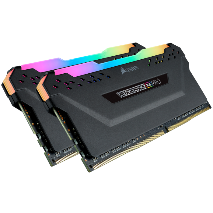 Memorija CORSAIR VENGEANCE RGB PRO 16GB (2 x 8GB) DDR4 DRAM 3000MHz C15 - crna-1