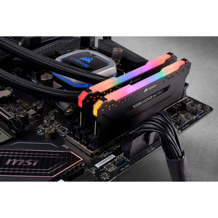 Memorija CORSAIR VENGEANCE RGB PRO 16GB (2 x 8GB) DDR4 DRAM 3000MHz C15 - crna-3