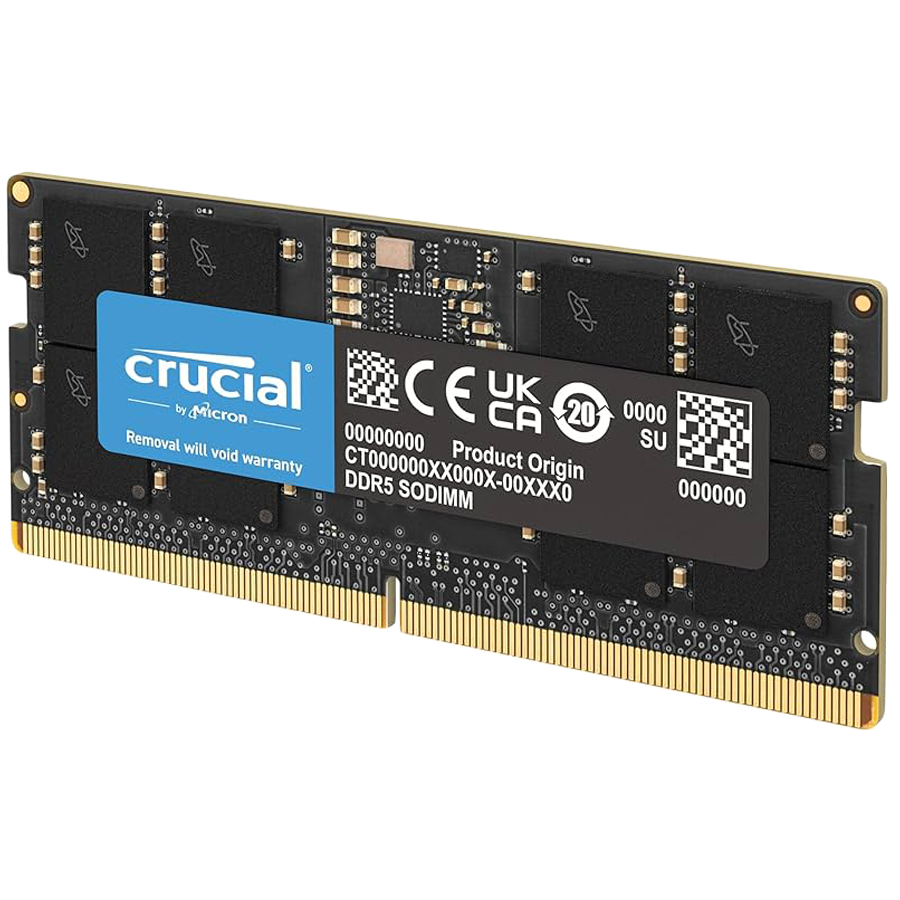 RAM CRUCIAL 12GB DDR5-5600 SODIMM CL46 (24gbit)