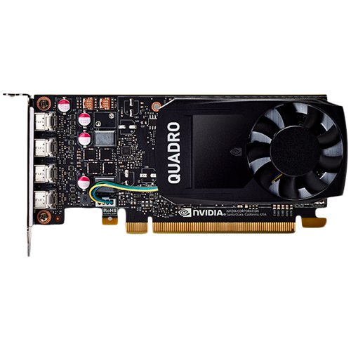 Grafička kartica PNY NVIDIA QUADRO P1000 (4 GB GDDR5, 128-bit, PCI Express 3.0 x16, maksimalna rezolucija 5120x2880)-0