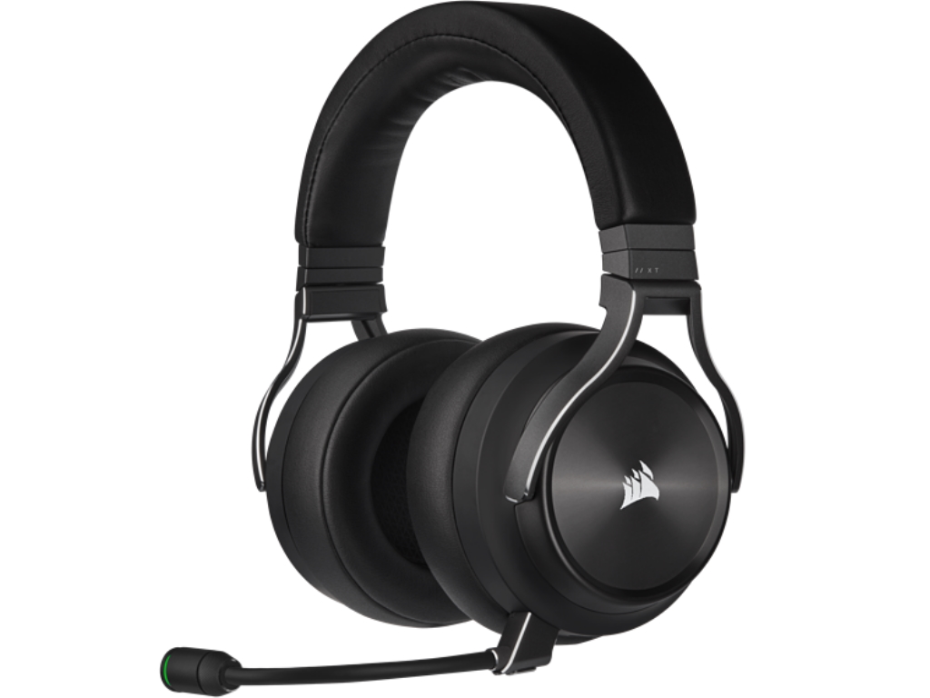 Slušalice CORSAIR VIRTUOSO RGB WIRELESS XT (bežične, over-ear, 15h baterija, mikrofon, RGB, USB-C, Spatial Audio, Dolby Atmos, Slate)-4