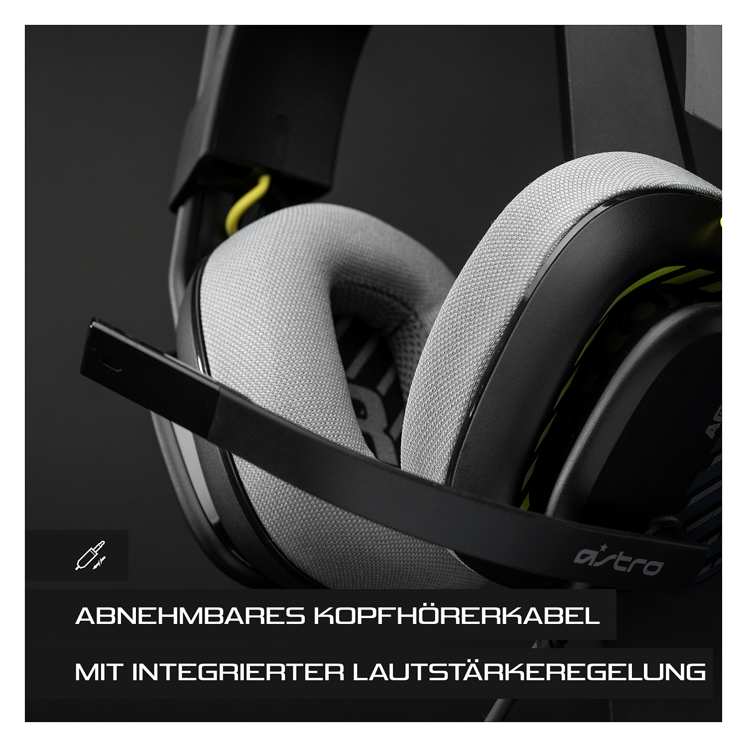 LOGITECH ASTRO A10 Wired Gaming Headsets - STAR KILLER BASE - BLACK - 3.5 MM-19