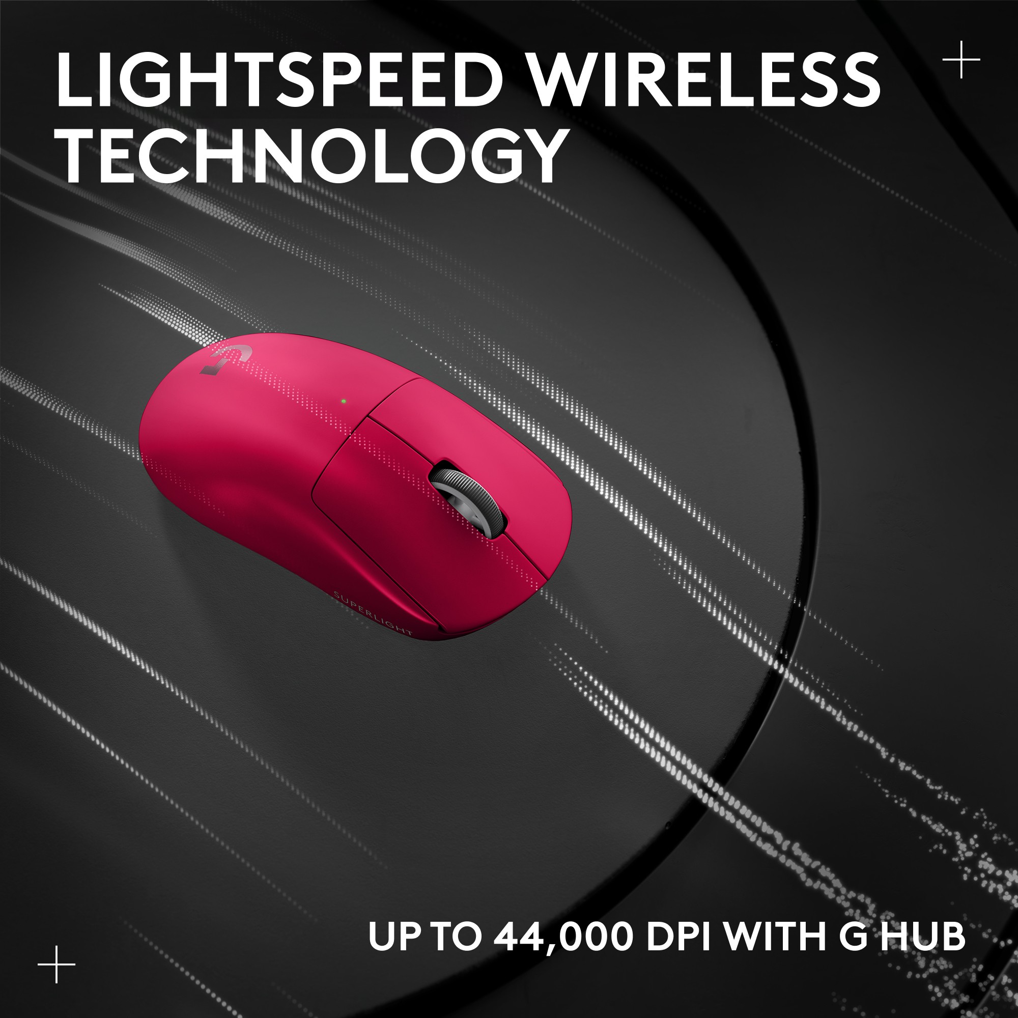 Miš LOGITECH G PRO X SUPERLIGHT 2 LIGHTSPEED magenta boja-9