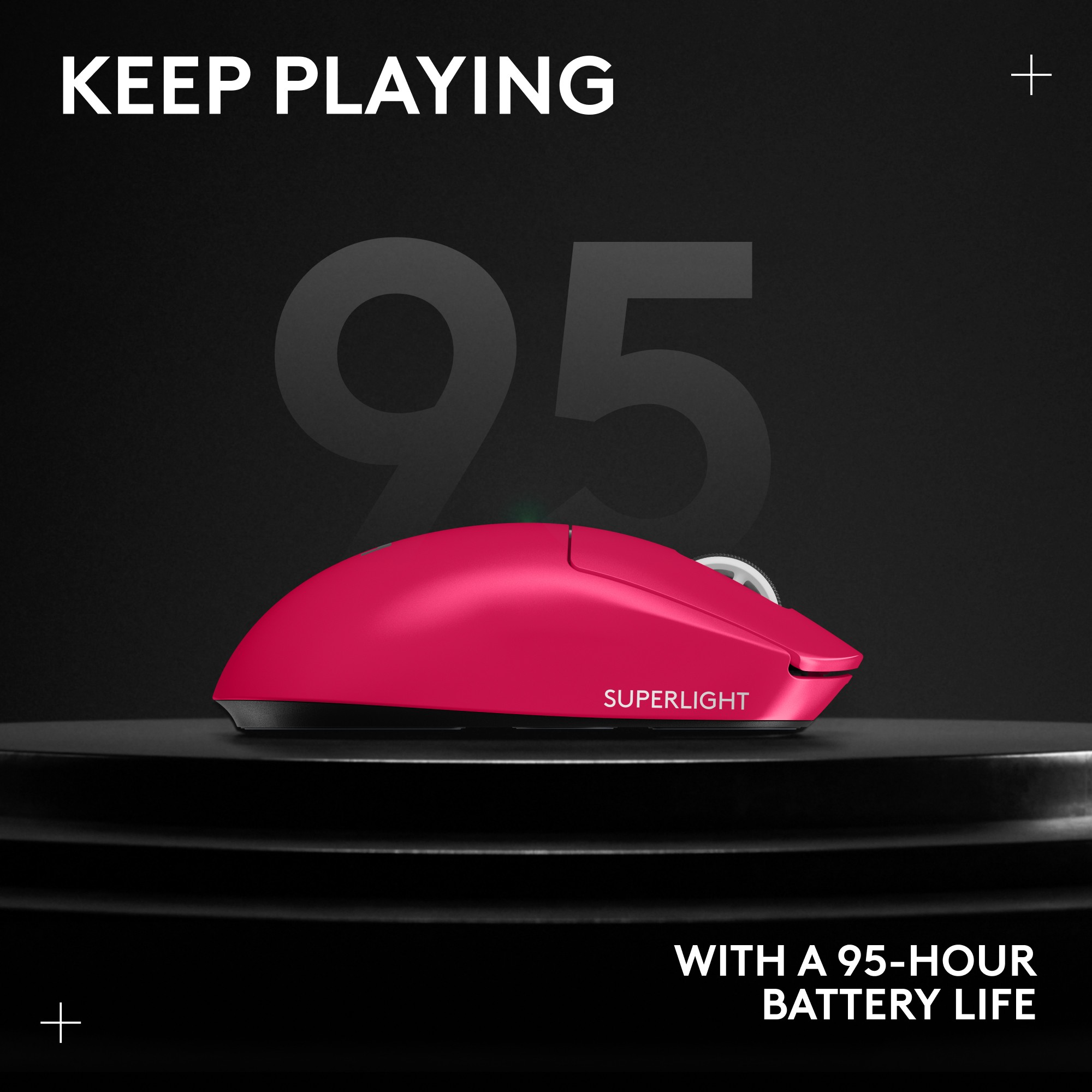 Miš LOGITECH G PRO X SUPERLIGHT 2 LIGHTSPEED magenta boja-13