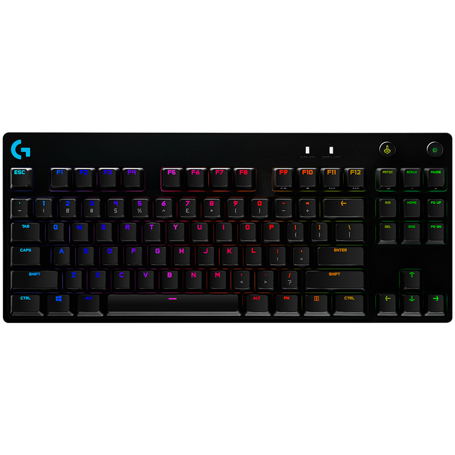 Mehanička gaming tipkovnica LOGITECH G PRO X TKL LIGHTSPEED - CRNA - US INTL - TACTILE