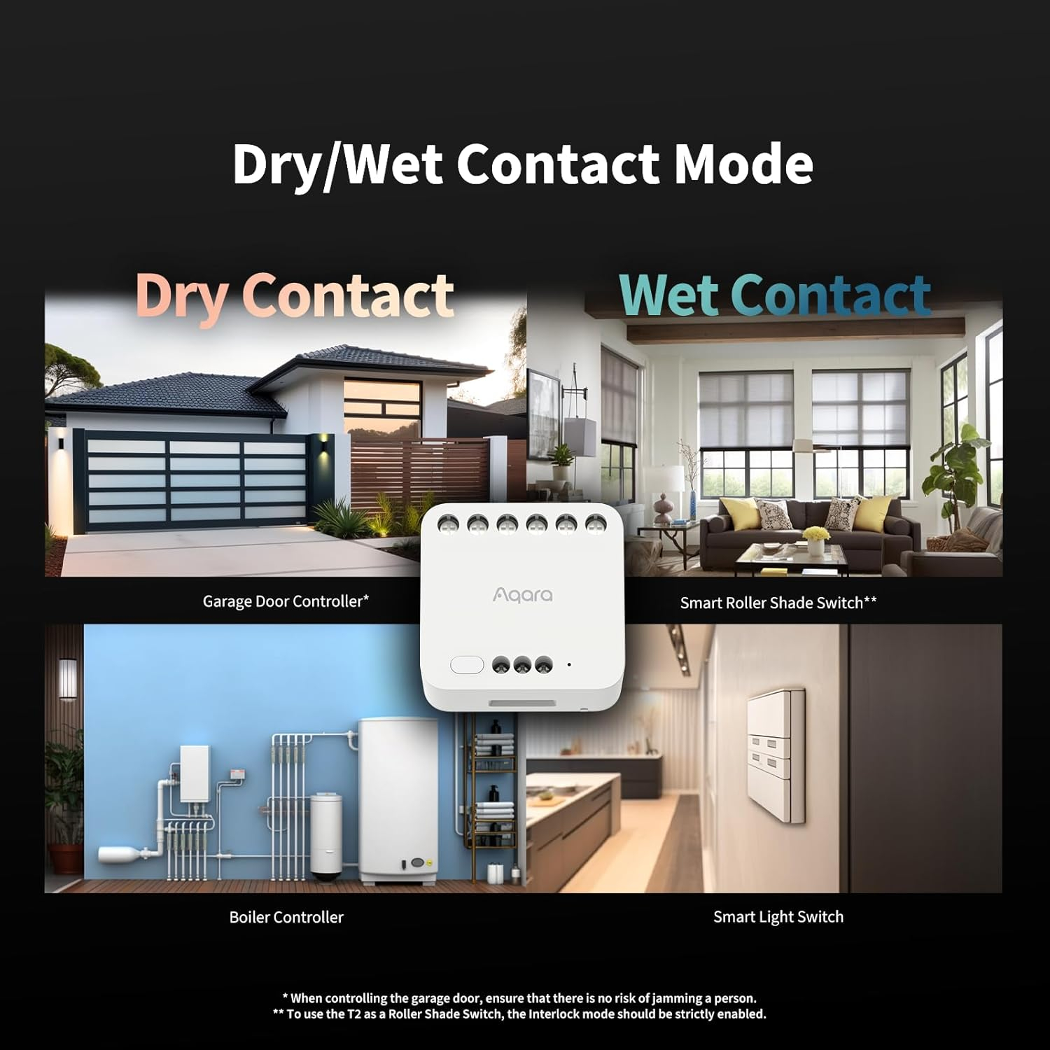Modul za dvostruki relej AQARA T2 DCM-K01 (Zigbee 3.0)-2