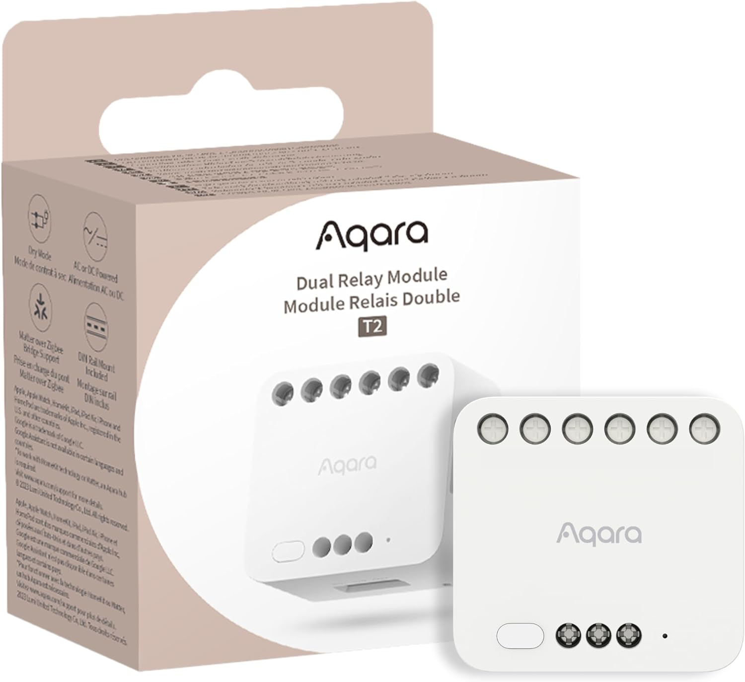 Modul za dvostruki relej AQARA T2 DCM-K01 (Zigbee 3.0)-6