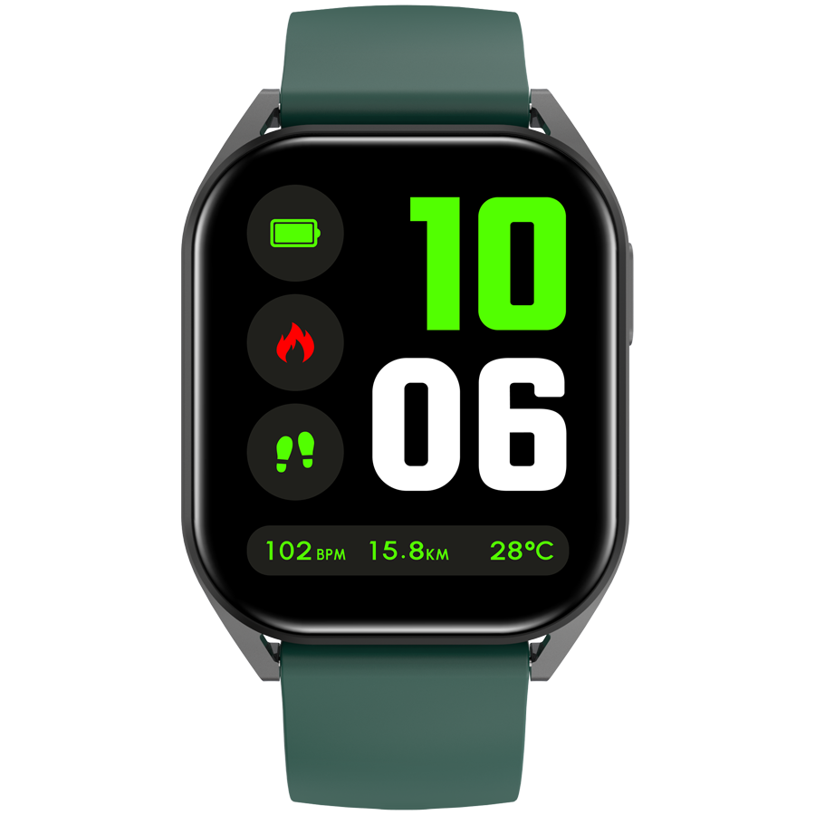 CANYON smart watch Chatter SW-58 BT-CALL Black Green-0