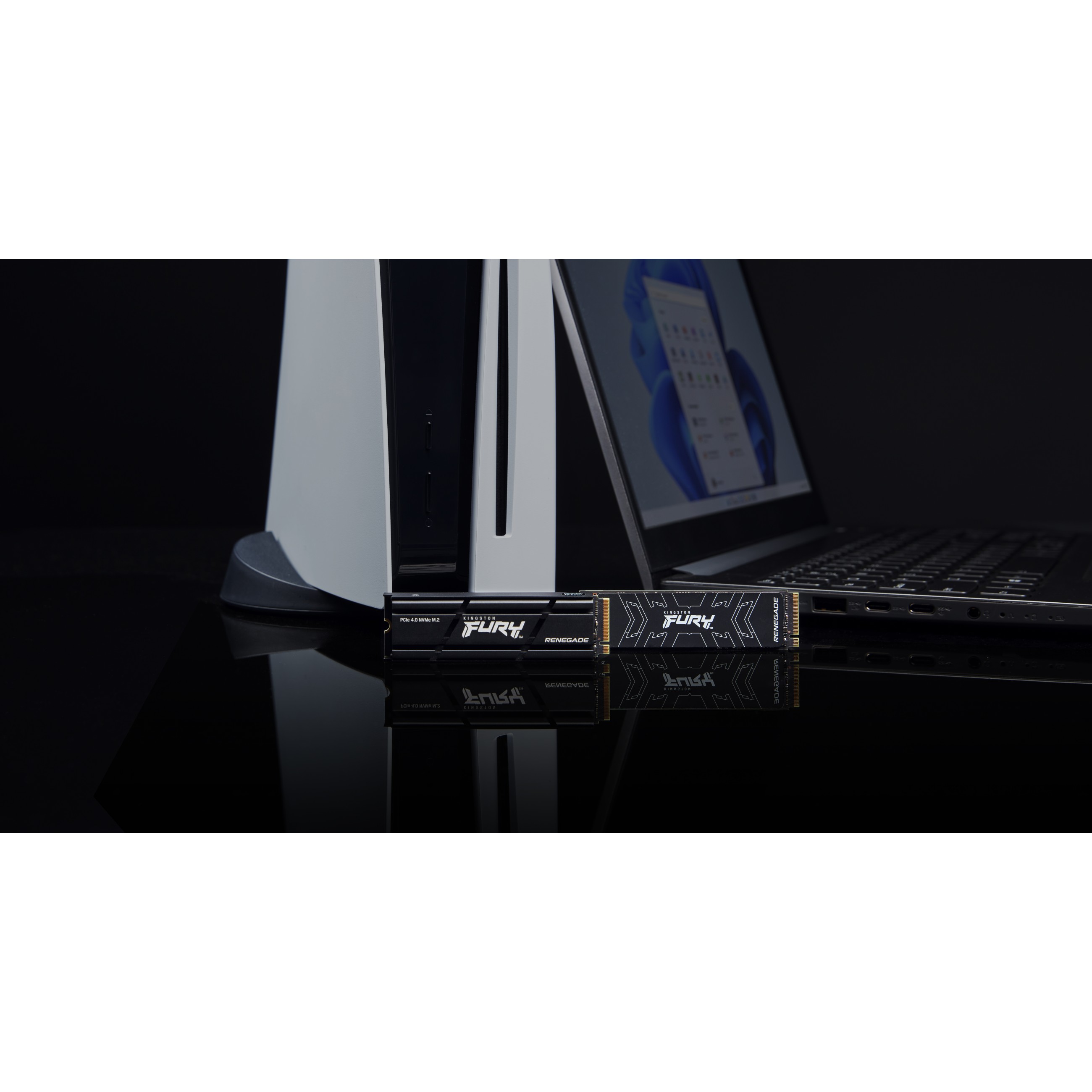 SSD KINGSTON FURY Renegade 4TB s hladnjakom, M.2 2280, PCIe 4.0 NVMe, Brzina čitanja/pisanja 7300/7000MB/s, Slučajno čitanje/pisanje 1000K/1000K IOPS-6