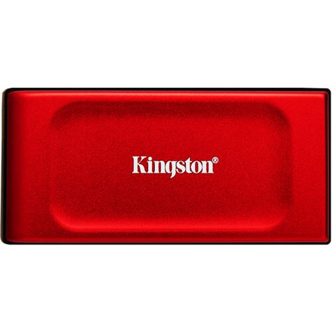 Kingston SSD 2TB XS1000 Red External USB 3.2 Gen 2 Portable Solid State Drive, EAN: 740617341782-2
