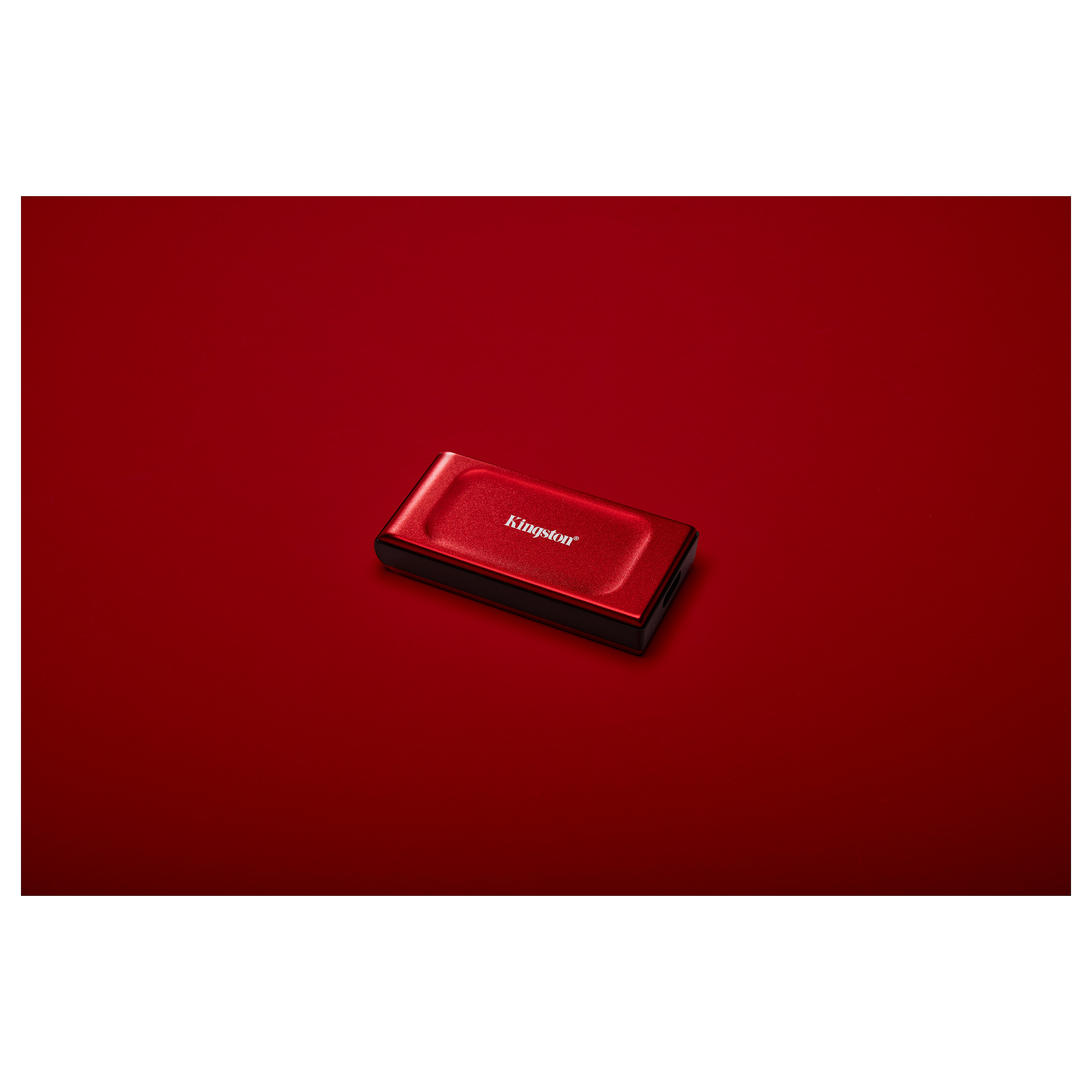 Kingston SSD 2TB XS1000 Red External USB 3.2 Gen 2 Portable Solid State Drive, EAN: 740617341782-10