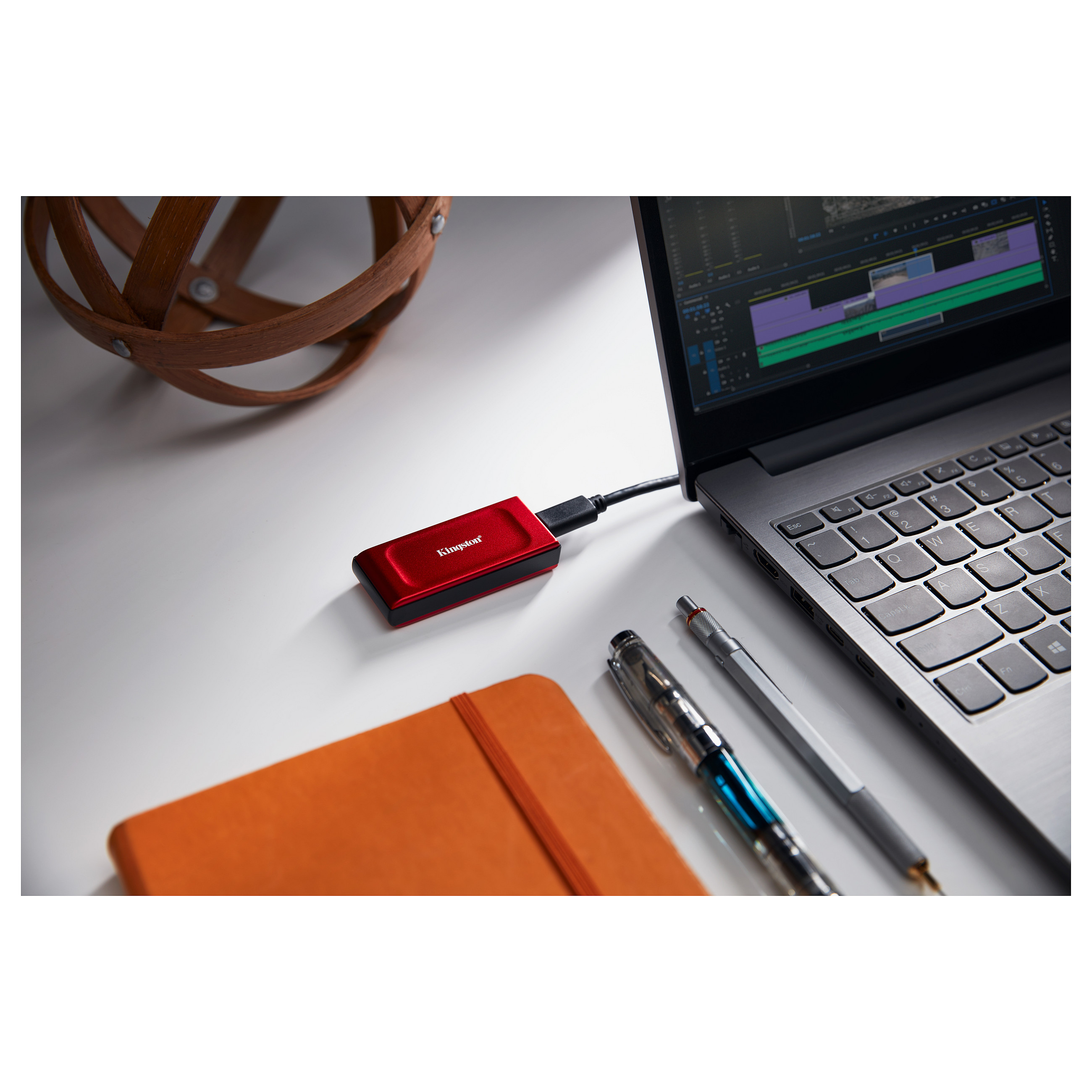 Kingston SSD 2TB XS1000 Red External USB 3.2 Gen 2 Portable Solid State Drive, EAN: 740617341782-11