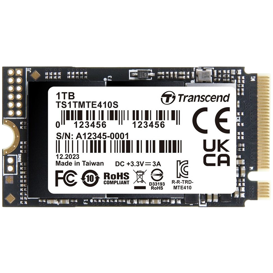 SSD disk TRANSCEND 512GB M.2 2242 (pcie gen4x4 nvme, 3d tlc)