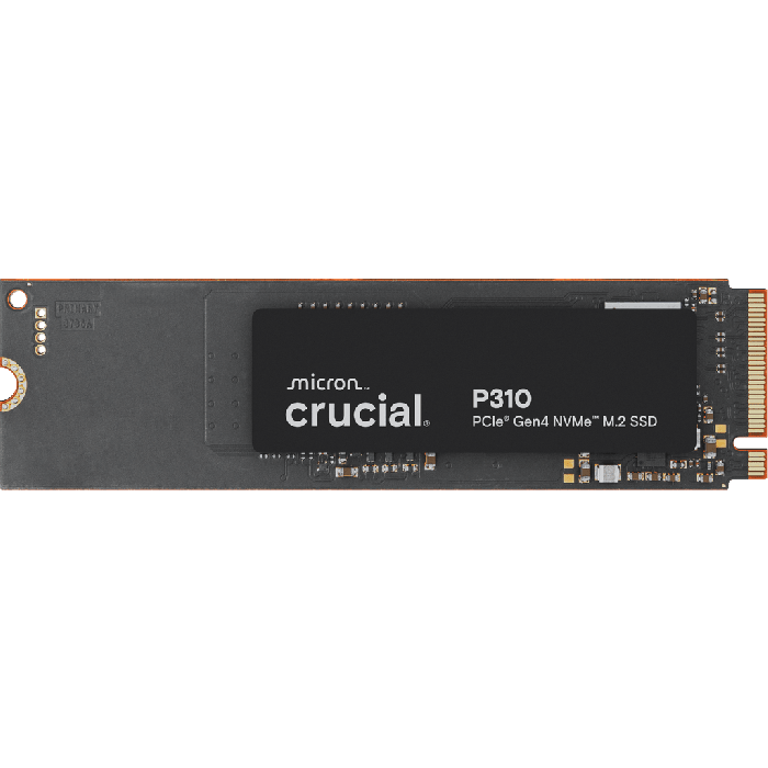 SSD CRUCIAL P310 (kapacitet 500 GB, maksimalna brzina čitanja 6600 MB/s, maksimalna brzina pisanja 3500 MB/s, form factor M.2 22x80mm, podržava PCIe NVMe 4.0 x4)-1