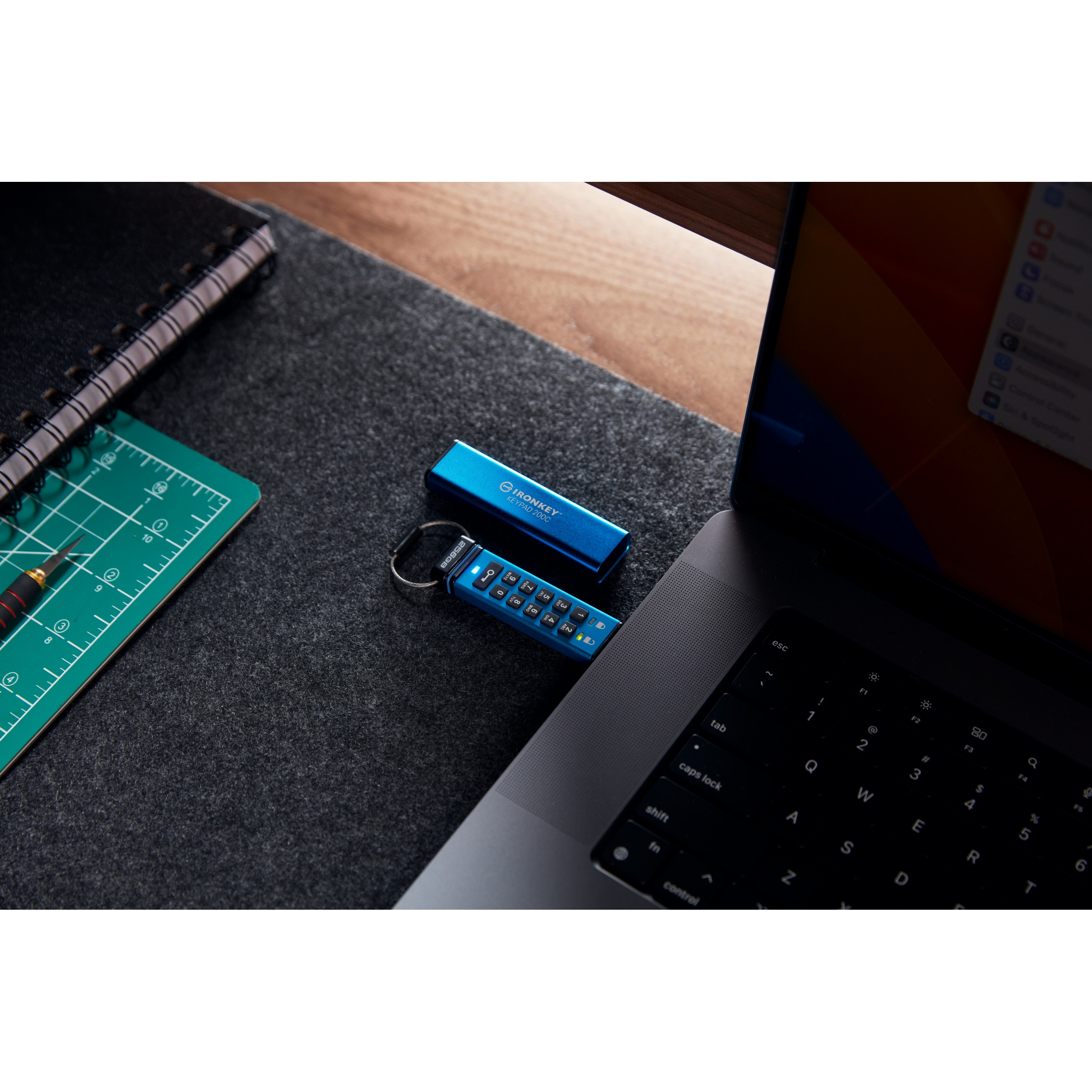 USB memorija KINGSTON 256GB IronKey Keypad 200C (FIPS 140-3 Lvl 3, AES-256)-11