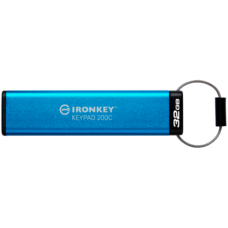 USB stick KINGSTON 32GB IronKey Keypad 200C FIPS 140-3 Lvl 3 AES-256-0