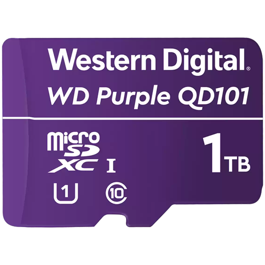 MicroSDXC CARD WESTERN DIGITAL WD Purple SC QD101 (kapacitet 1 TB, sučelje SDA 6.0, brzinska klasa Class 10)-0