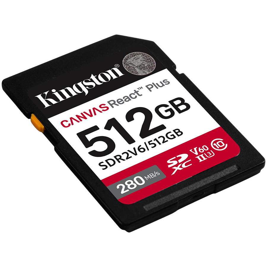 SD kartica KINGSTON Canvas React Plus 512GB (SDXC UHS-II, 280R/150W, U3, V60)-2