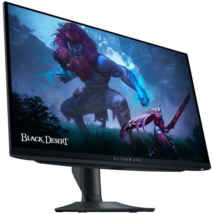 Monitor Alienware AW2725DF 27", 2560x1440, QHD, 360Hz, Anti-reflective, 169, 10001, 400 cd/m2, AMD FreeSync Premium Pro, 0.1ms/0.03ms, 178/178, 2xDP, HDMI, USB-C, USB-B, 3xUSB-A, Tilt, Swivel, Pivot-1