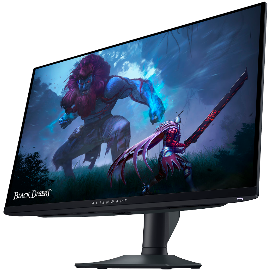 Monitor Alienware AW2725DF 27", 2560x1440, QHD, 360Hz, Anti-reflective, 169, 10001, 400 cd/m2, AMD FreeSync Premium Pro, 0.1ms/0.03ms, 178/178, 2xDP, HDMI, USB-C, USB-B, 3xUSB-A, Tilt, Swivel, Pivot-2