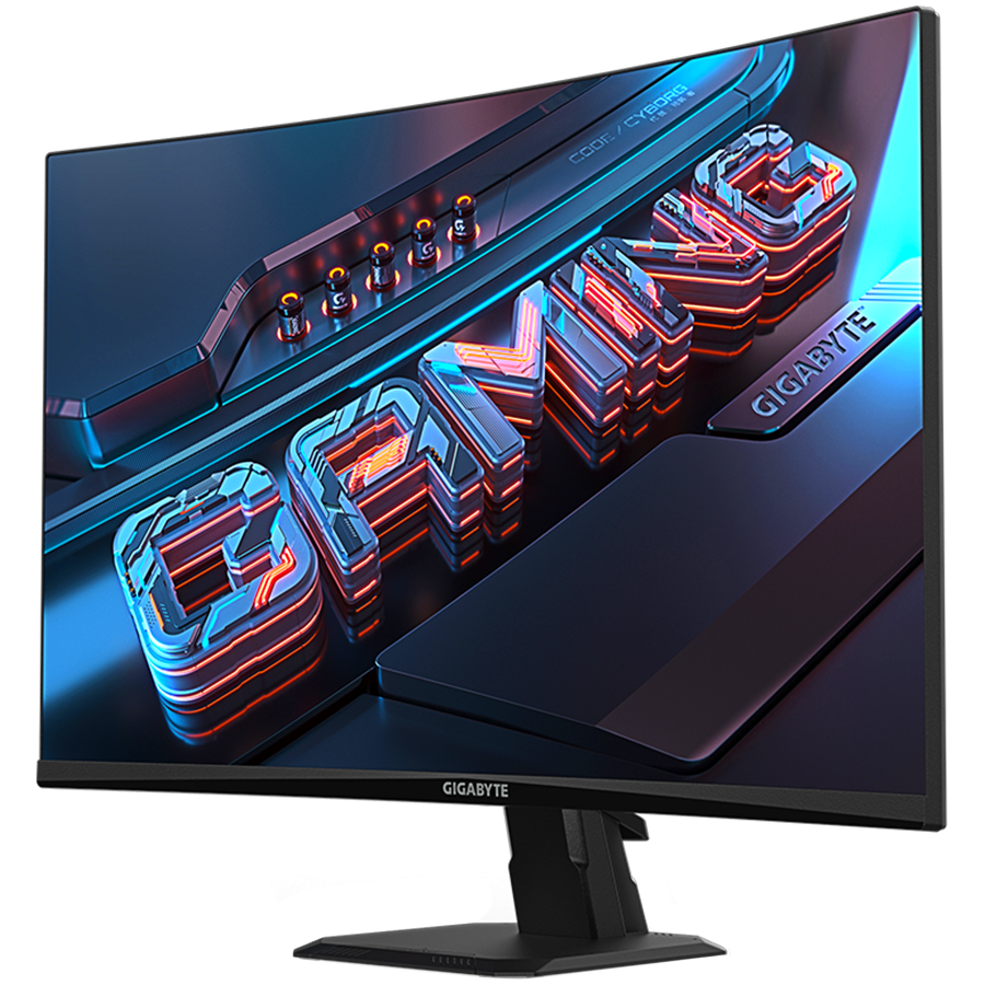 Monitor GIGABYTE 27" FHD, Super Speed VA 1500R, 180Hz, 108% sRGB, 1ms, FreeSync Premium Pro, G-SYNC Compatible-1