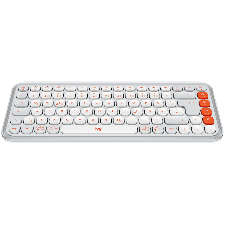 Tipkovnica LOGITECH POP ICON KEYS OFF WHITE US INTL BT-1