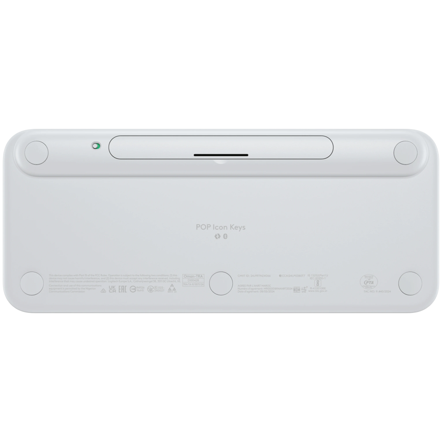 Tipkovnica LOGITECH POP ICON KEYS OFF WHITE US INTL BT-4