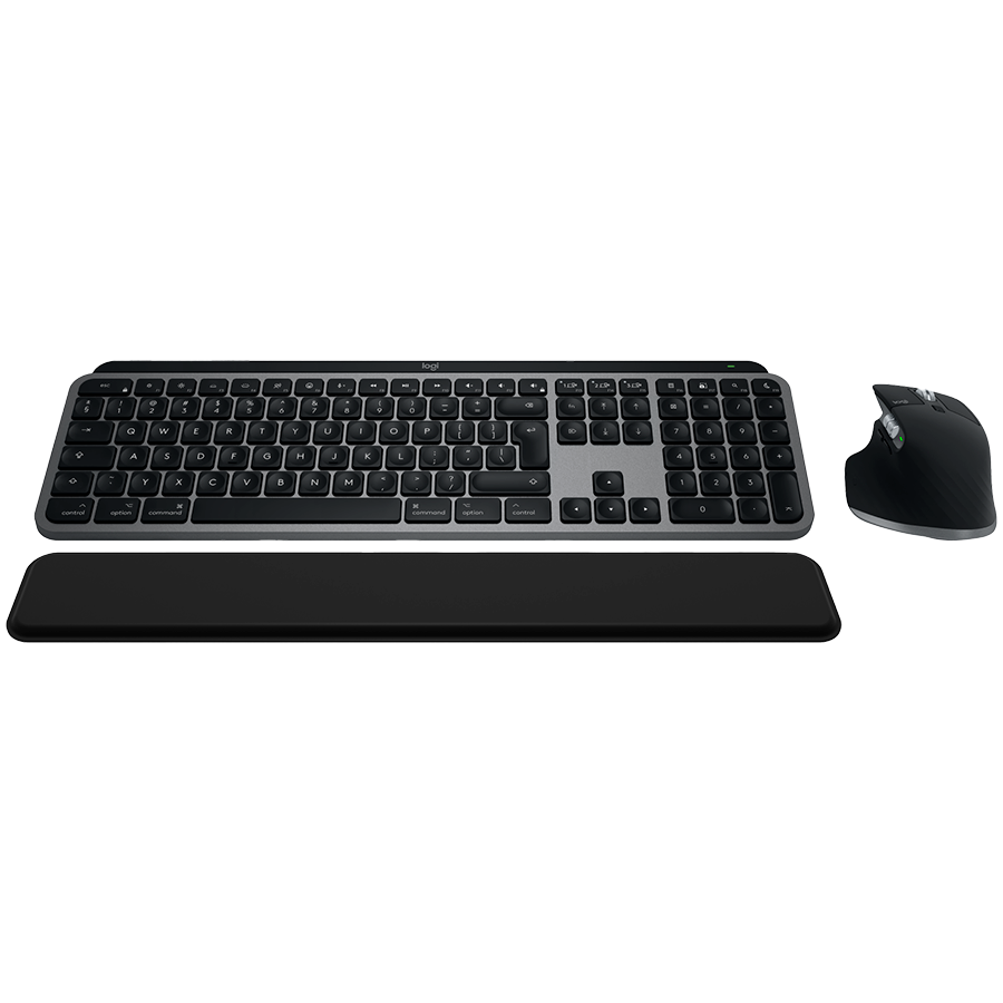 Tipkovnica LOGITECH 920-012845 MX Keys S Combo for Mac (SPACE GREY, US INT'L, BT, EMEA28-935)-1