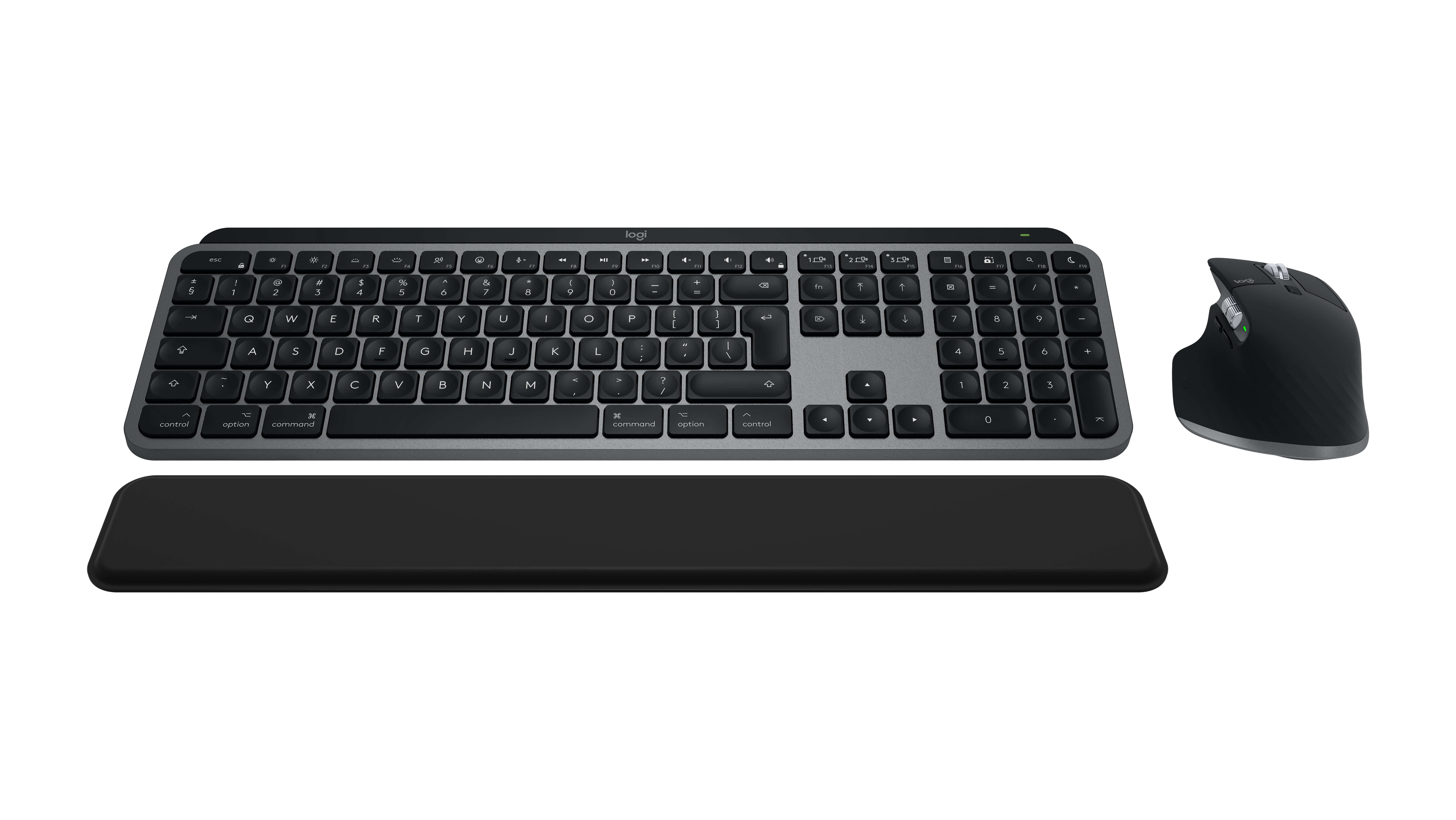Tipkovnica LOGITECH 920-012845 MX Keys S Combo for Mac (SPACE GREY, US INT'L, BT, EMEA28-935)-0