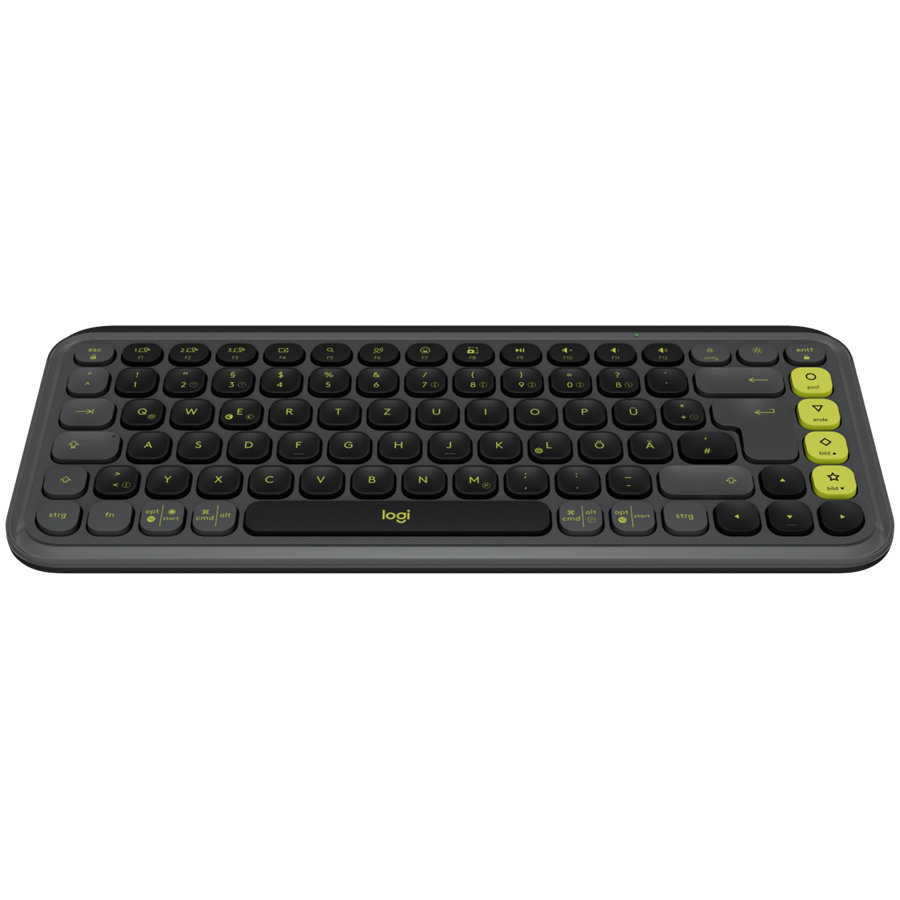 Tipkovnica LOGITECH Pop Icon Keys, Graphite, US INTL, Bluetooth – internacionalna non HR tipkovnica-1