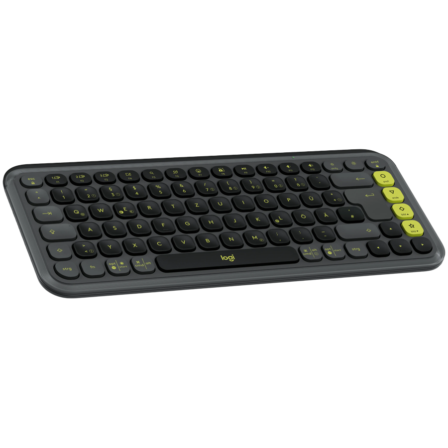 Tipkovnica LOGITECH Pop Icon Keys, Graphite, US INTL, Bluetooth – internacionalna non HR tipkovnica-2