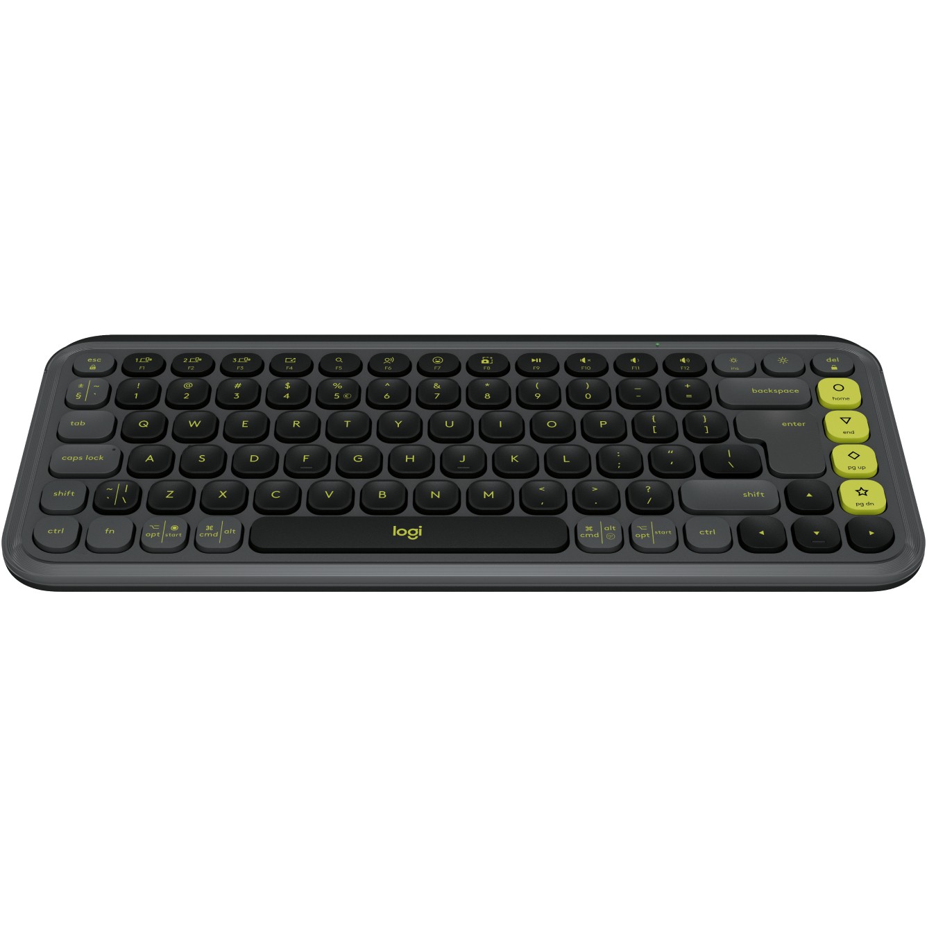 Tipkovnica LOGITECH Pop Icon Keys, Graphite, US INTL, Bluetooth – internacionalna non HR tipkovnica-6