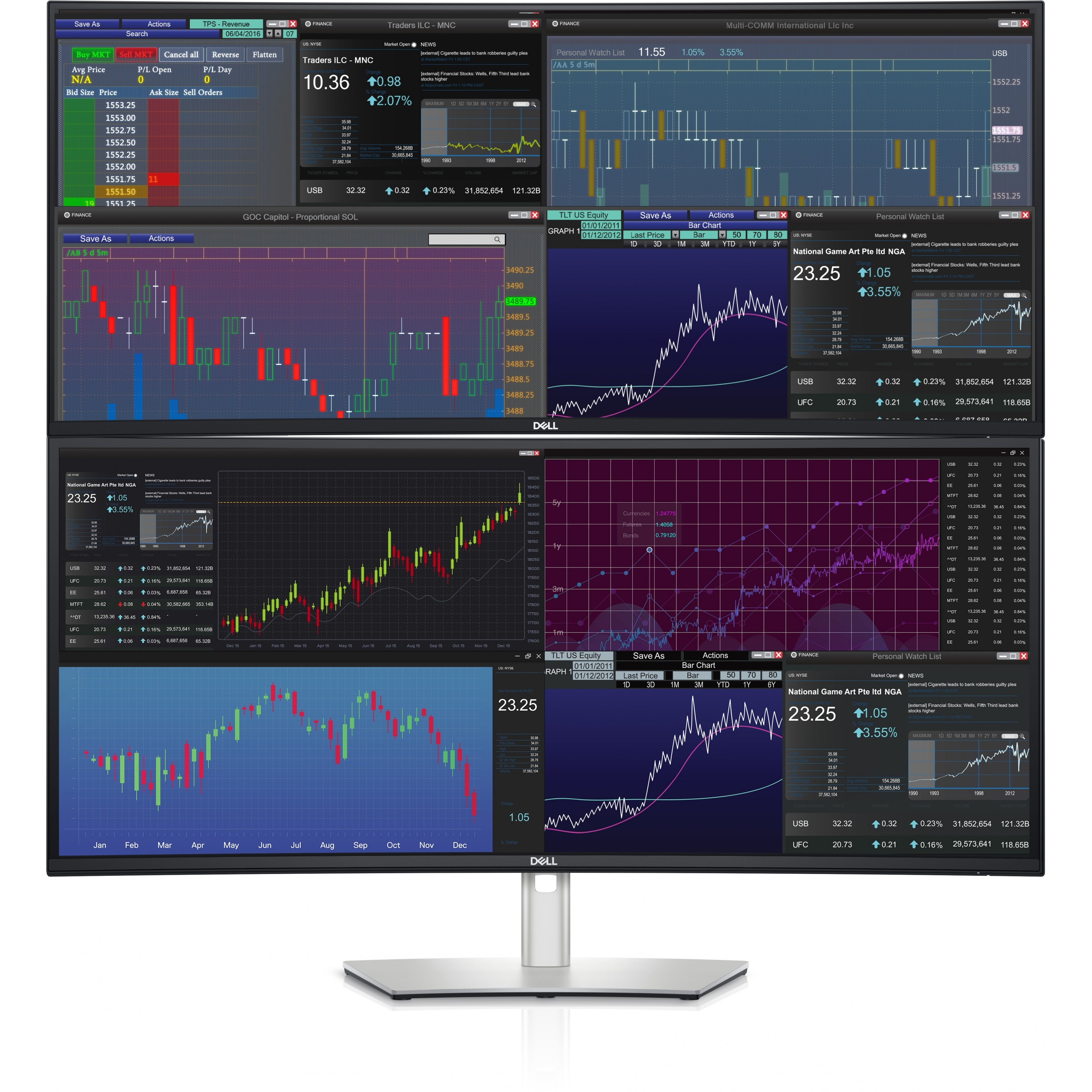Monitor DELL UltraSharp U3824DW 38" Curved, 3840x1600, WQHD+, 60Hz, IPS Antiglare, 219, 20001, 300 cd/m2, 8ms/5ms, 178/178, DP, 2xHDMI, 4xUSB-C (1xDP), 5xUSB-A, RJ-45, Audio line out, 2x9W Speakers,-6