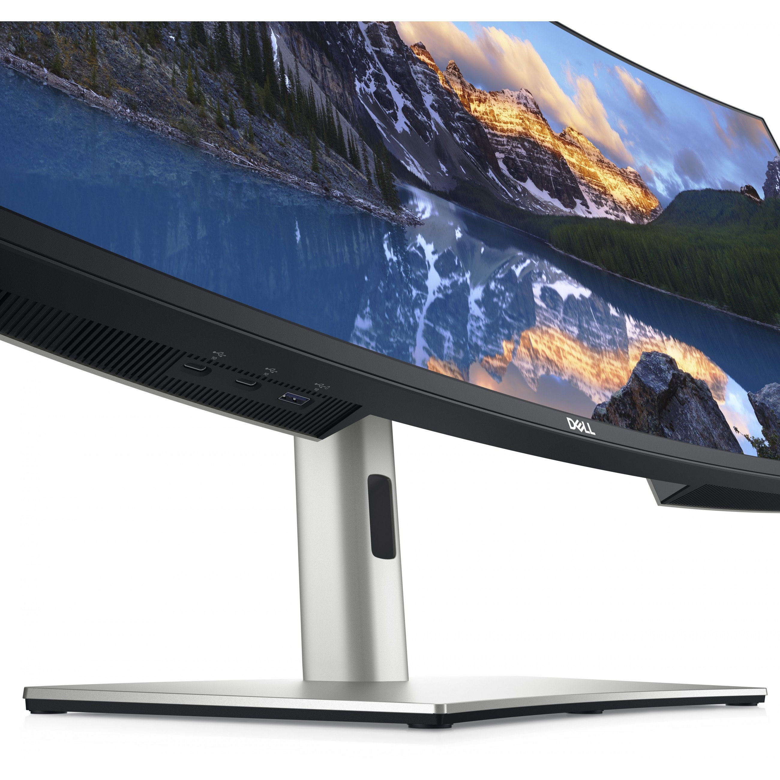 Monitor DELL UltraSharp U3824DW 38" Curved, 3840x1600, WQHD+, 60Hz, IPS Antiglare, 219, 20001, 300 cd/m2, 8ms/5ms, 178/178, DP, 2xHDMI, 4xUSB-C (1xDP), 5xUSB-A, RJ-45, Audio line out, 2x9W Speakers,-7