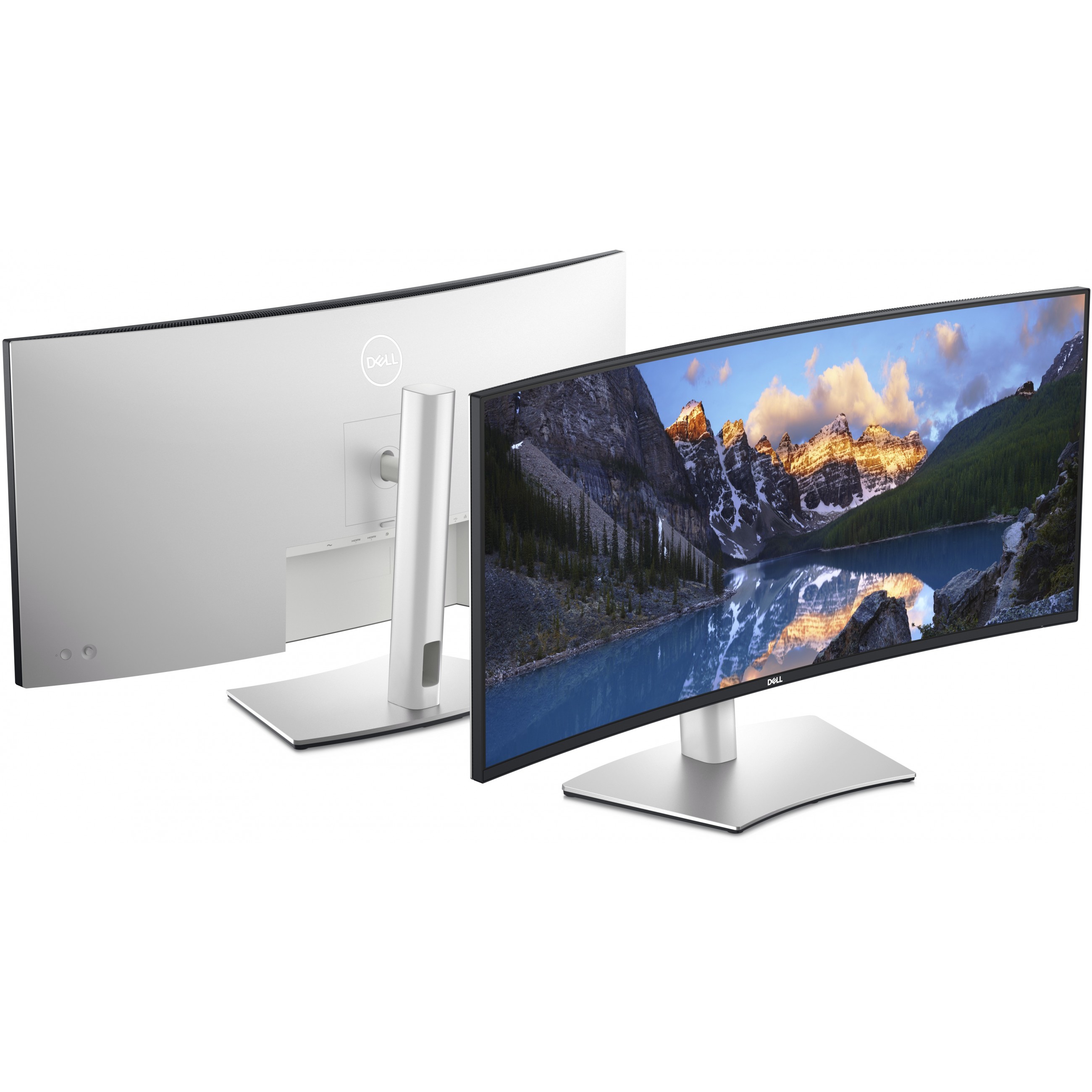 Monitor DELL UltraSharp U3824DW 38" Curved, 3840x1600, WQHD+, 60Hz, IPS Antiglare, 219, 20001, 300 cd/m2, 8ms/5ms, 178/178, DP, 2xHDMI, 4xUSB-C (1xDP), 5xUSB-A, RJ-45, Audio line out, 2x9W Speakers,-9