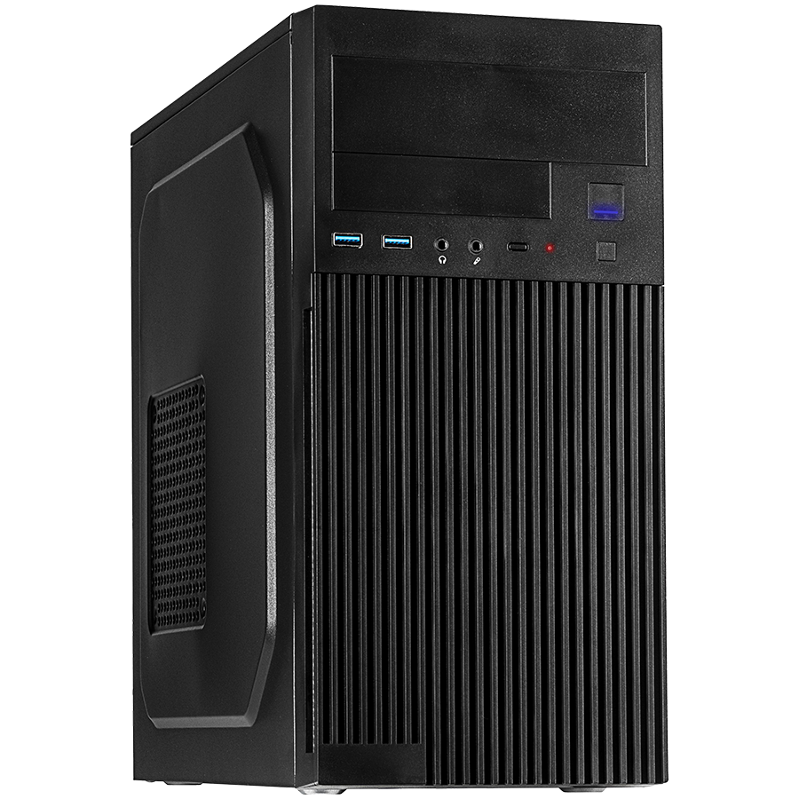 PC Kućište INTER-TECH IT-6521 mATX, 1x 5.25" vanjski, 2x 3.5" unutarnji i vanjski, 3x 2.5" unutarnji, 2x USB 3.0, Dark Gray-1