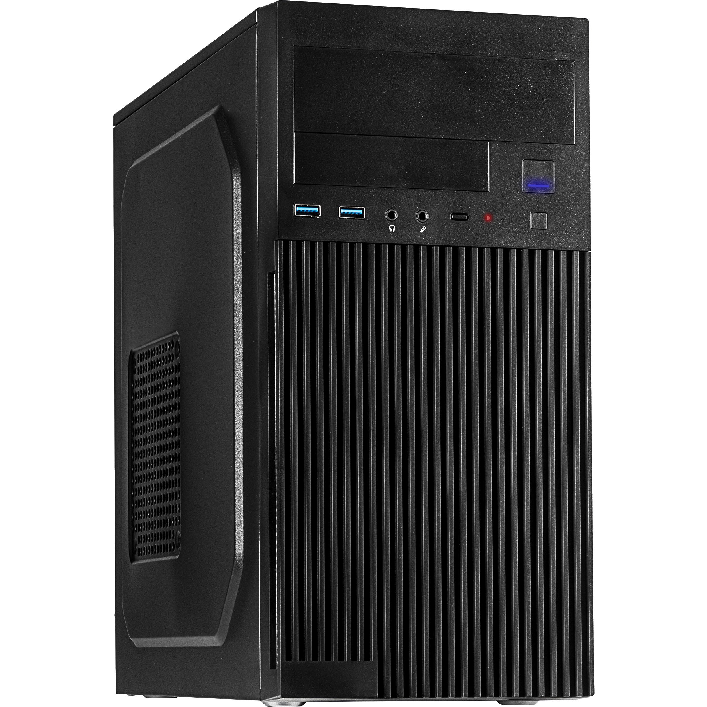 PC Kućište INTER-TECH IT-6521 mATX, 1x 5.25" vanjski, 2x 3.5" unutarnji i vanjski, 3x 2.5" unutarnji, 2x USB 3.0, Dark Gray-3