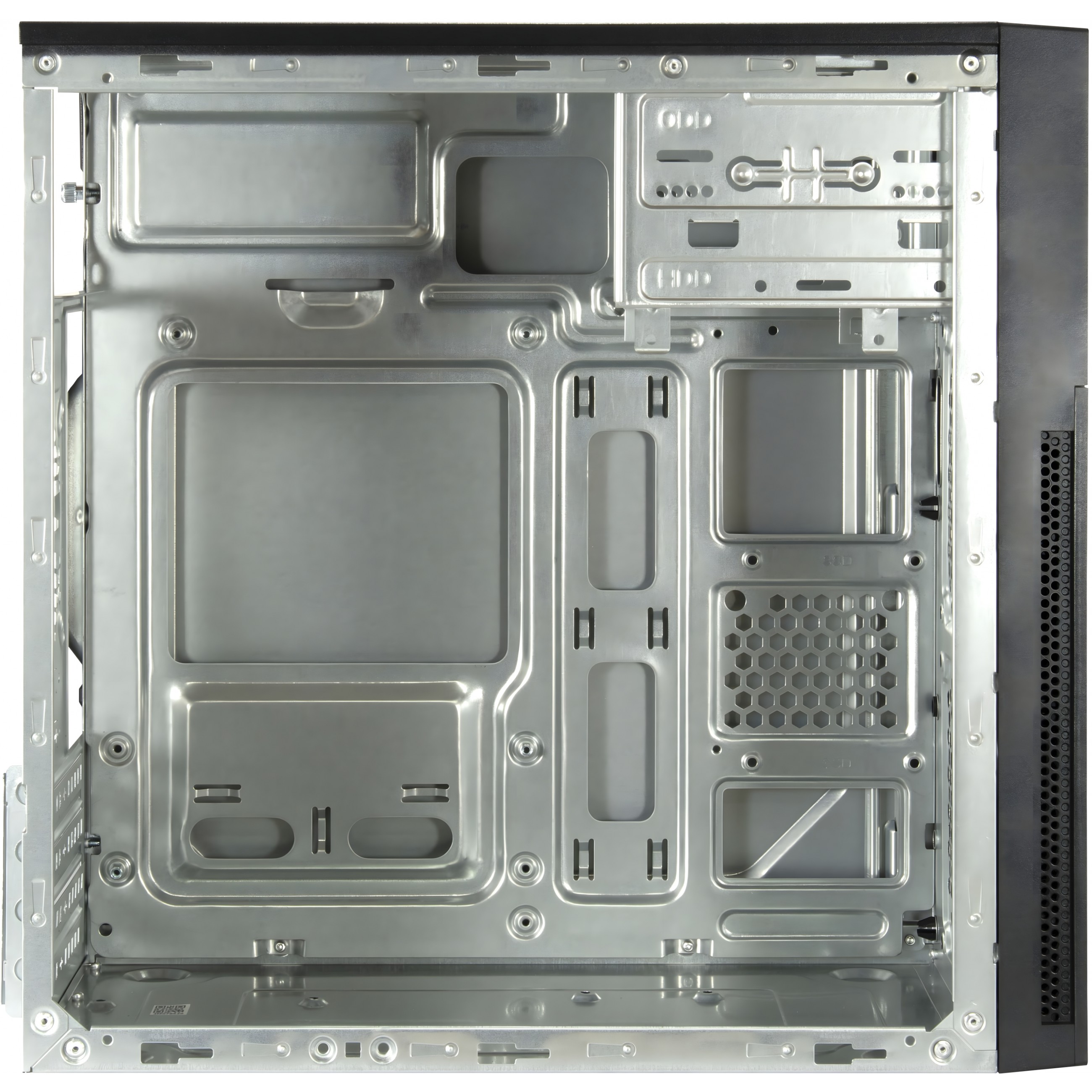 PC Kućište INTER-TECH IT-6521 mATX, 1x 5.25" vanjski, 2x 3.5" unutarnji i vanjski, 3x 2.5" unutarnji, 2x USB 3.0, Dark Gray-5