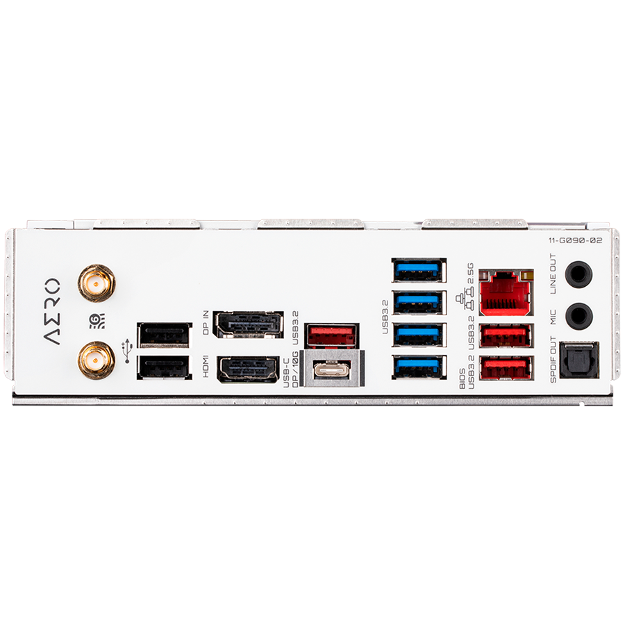 GIGABYTE Mainboard Desktop B650 AERO G (AM5, 4x DDR5 256GB, 1x PCI-E 4.0 x16x16, 1x PCI-E 4.0 x16x4, 1x PCI-E 3.0 x16x1, 1x M.2 PCIe 5.0, 2x M.2 PCIe 4.0, 4x SATA, 1x DP, 1x HDMI, 1x USB Type-C, 7x US-3