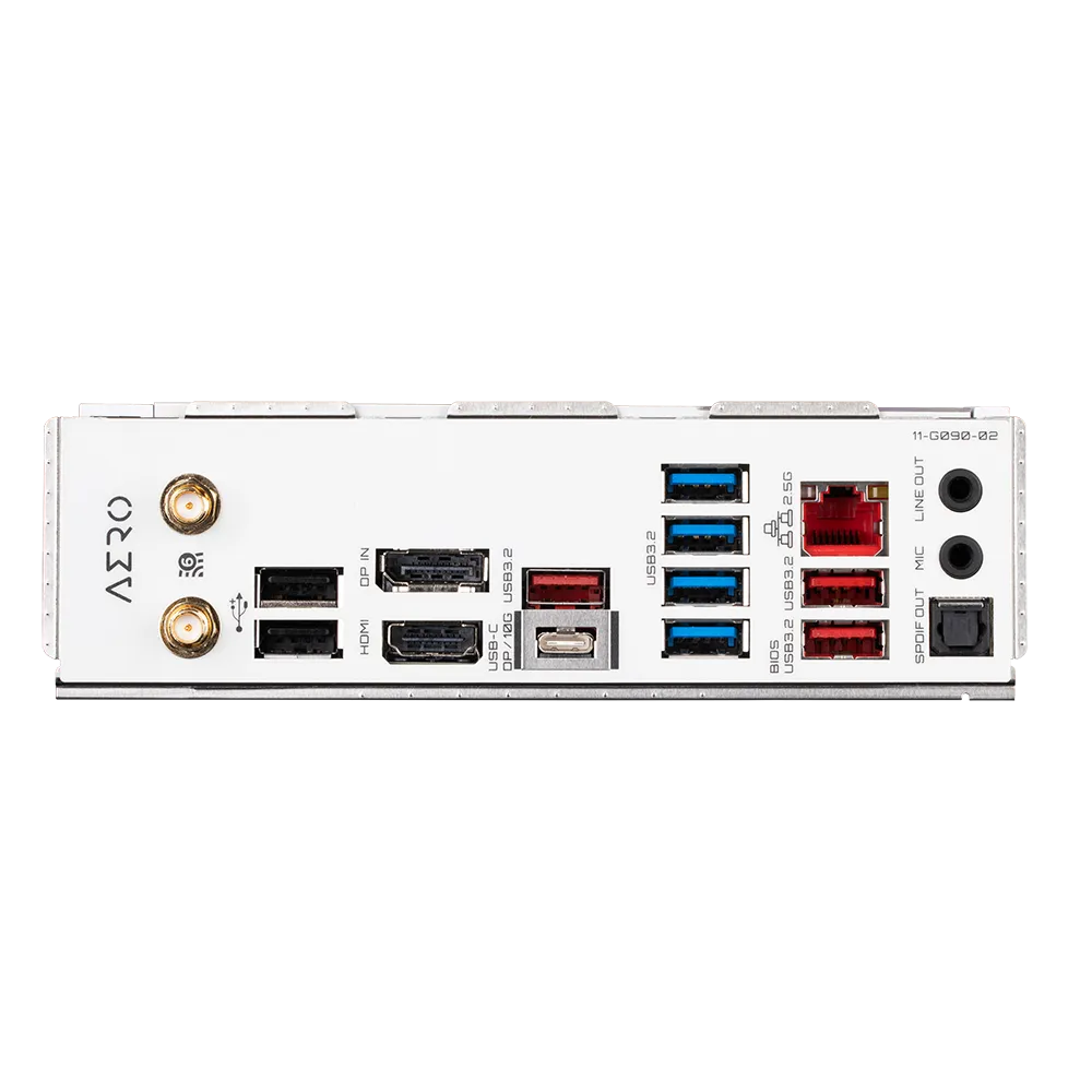 GIGABYTE Mainboard Desktop B650 AERO G (AM5, 4x DDR5 256GB, 1x PCI-E 4.0 x16x16, 1x PCI-E 4.0 x16x4, 1x PCI-E 3.0 x16x1, 1x M.2 PCIe 5.0, 2x M.2 PCIe 4.0, 4x SATA, 1x DP, 1x HDMI, 1x USB Type-C, 7x US-8