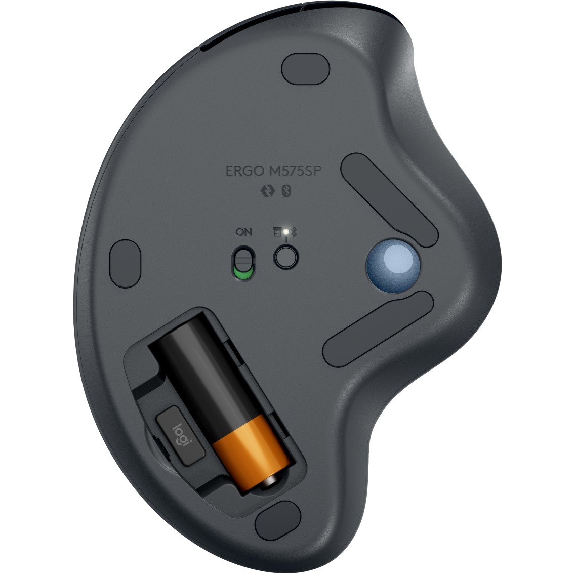 Bežični trackball LOGITECH ERGO M575S (GRAPHITE+BLUE BALL, BT, EMEA28-935)-7