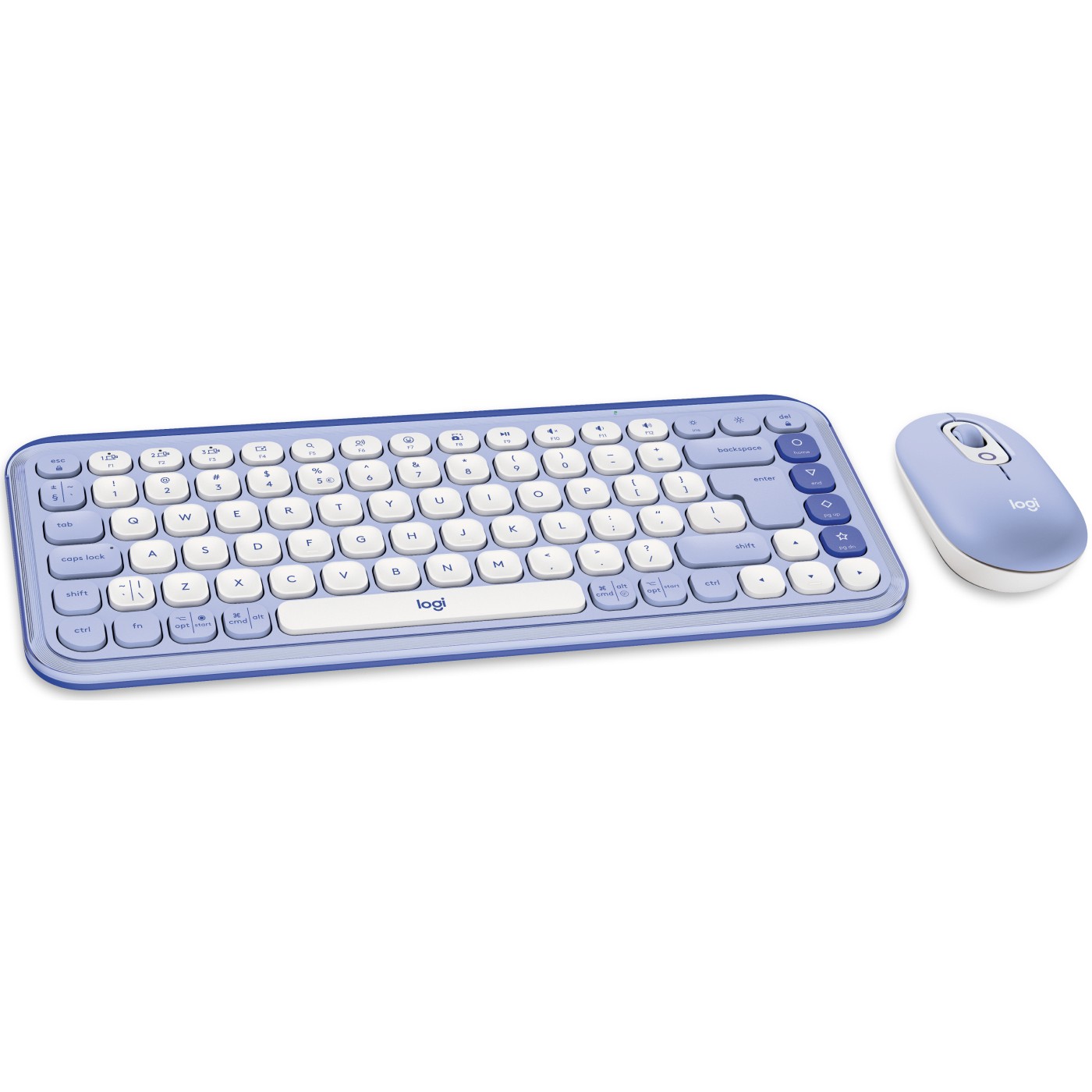 Miš LOGITECH POP ICON COMBO - LILAC - US INTL - BT - INTNL-973, boja ljubičasta, Bluetooth-6