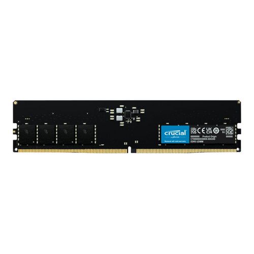 Crucial 16GB DDR5-5600 UDIMM CL46 (16Gbit) Tray, EAN: 649528929839-0