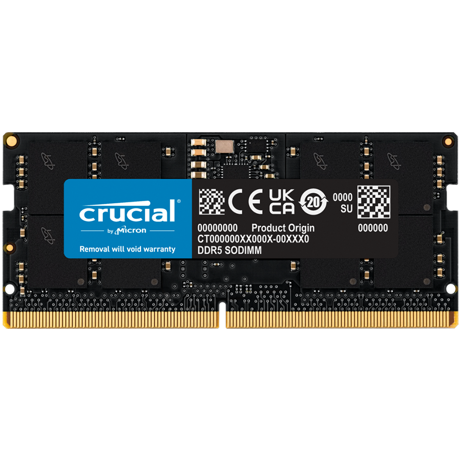 RAM CRUCIAL 32GB DDR5-5600 SODIMM CL46 (16Gbit)-0