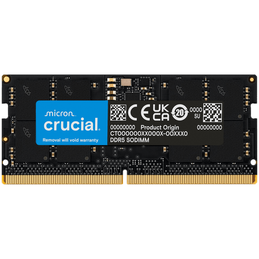 RAM CRUCIAL 16GB DDR5-5600 SODIMM CL46 (16Gbit)-0