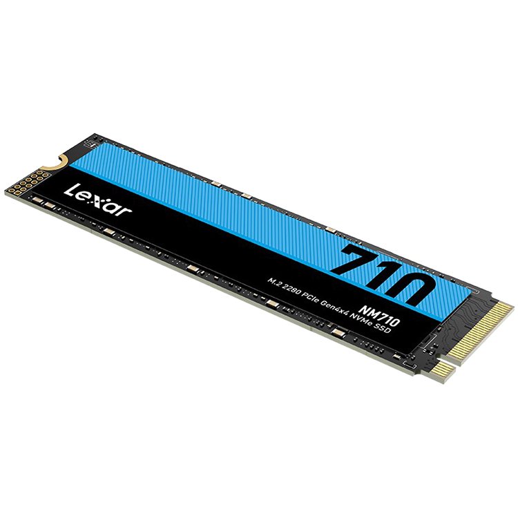 LEXAR LNM710 1TB High Speed PCIe Gen 4X4 M.2 NVMe, up to 5000 MB/s read and 4500 MB/s write-0